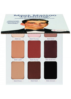 theBalm Cosmetics, Meet Matte Trimony, Matte Eyeshadow Palette, Marriage Matt(e)rial, 0.756 oz (21.6 g)