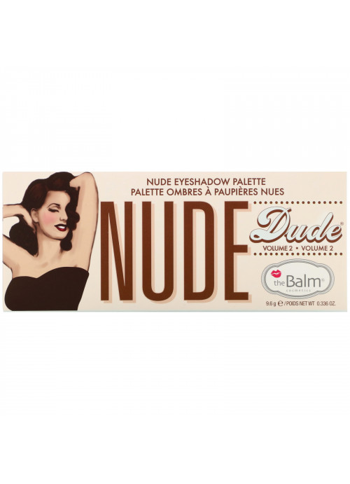theBalm Cosmetics, Nude Dude, Volume 2, Nude Eyeshadow Palette, 0.336 oz (9.6 g)