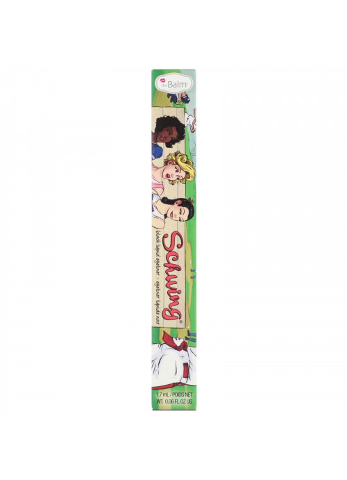 theBalm Cosmetics, Schwing, Liquid Eyeliner, Black, 0.06 fl oz (1.7 ml)