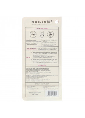 Vika Nailjam, Gel Nail Strips For Nails & Toenails, Get It Girl, 38 Strips