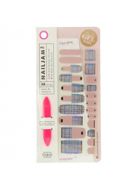 Vika Nailjam, Gel Nail Strips For Nails & Toenails, Get It Girl, 38 Strips