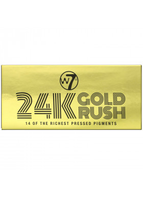 W7, 24K Gold Rush, Pressed Pigment Palette, 0.39 oz (11.2 g)