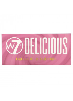 W7, Delicious, Natural & Berry, Eye Colour Palette, 0.39 oz (11.2 g)