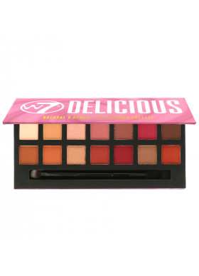 W7, Delicious, Natural & Berry, Eye Colour Palette, 0.39 oz (11.2 g)