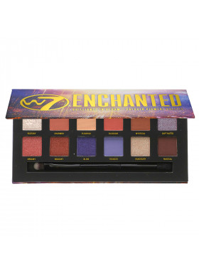W7, Enchanted, Brilliance in Bloom, Pressed Pigment Palette, 0.34 oz (9.6 g)