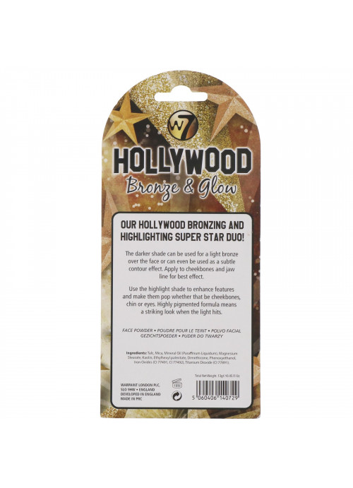 W7, Hollywood Bronze & Glow, Duo Bronzer and Highlighter