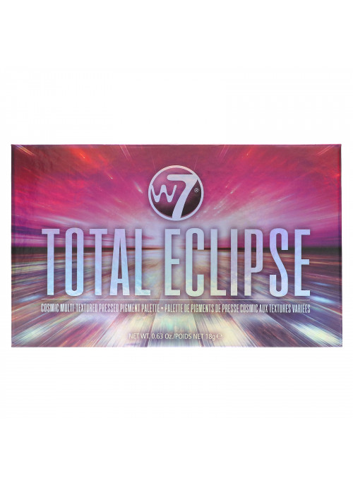 W7, Total Eclipse, Cosmic Multi-Textured Pressed Pigment Palette, 0.63 oz (18 g)