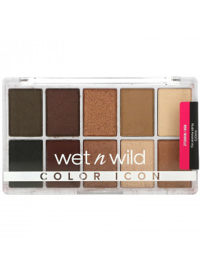 Wet n Wild, Color Icon, 10-Pan Shadow Palette, Nude Awakening, 0.42 oz (12 g)