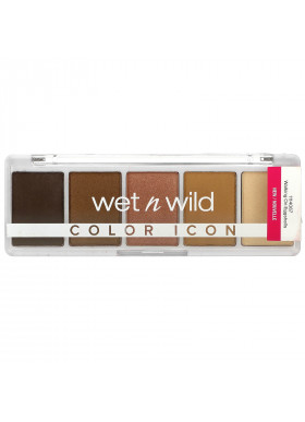 Wet n Wild, Color Icon, 5-Pan Shadow Palette, Walking On Eggshells, 0.21 oz (6 g)