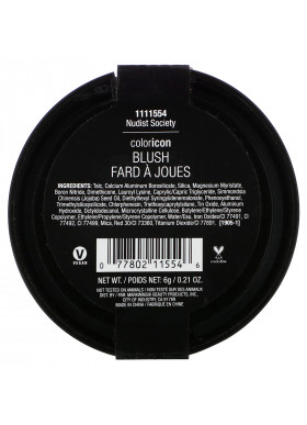 Wet n Wild, Color Icon Blush, Nudist Society, 0.21 oz (6 g)