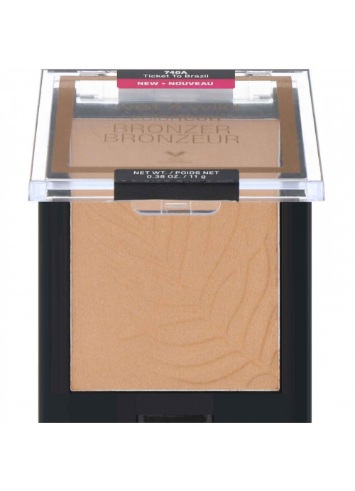 Wet n Wild, Color Icon Bronzer, Ticket to Brazil, 0.38 oz (11 g)