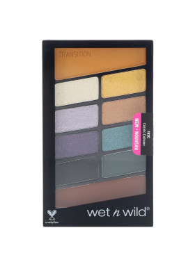 Wet n Wild, Color Icon Eyeshadow Palette, 762C Cosmic Collision, 0.35 oz (10 g)