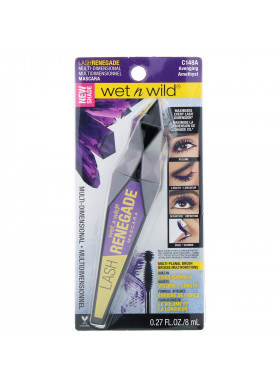 Wet n Wild, Lash Renegade Mascara, Avenging Amethyst, 0.27 fl oz (8 ml)