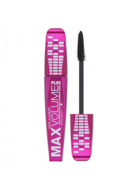 Wet n Wild, Max Volume Plus Waterproof Mascara, Amp'd Black, 0.27 fl oz (8 ml)