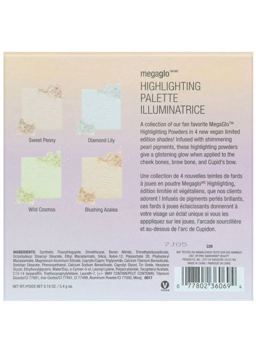 Wet n Wild, MegaGlo Highlighting Palette, 0.19 oz (5.4 g) Each