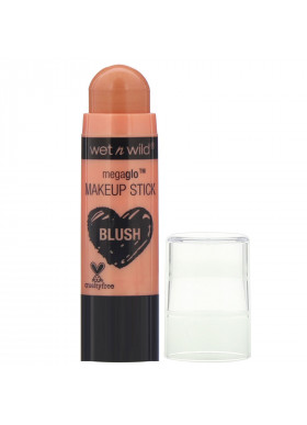 Wet n Wild, MegaGlo Makeup Stick, Blush, Hustle & Glow, 0.21 oz (6 g)