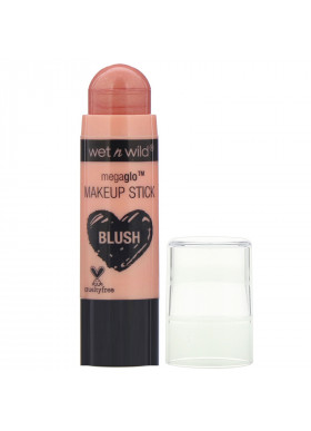 Wet n Wild, MegaGlo Makeup Stick, Blush, Peach Bums, 0.21 oz (6 g)
