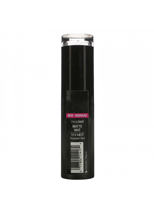 Wet n Wild, MegaLast Matte Lip Color, Stoplight Red, 0.11 oz (3.3 g)