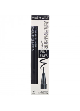 Wet n Wild, ProLine Felt Tip Eyeliner, Black, 0.017 oz (0.5 g)