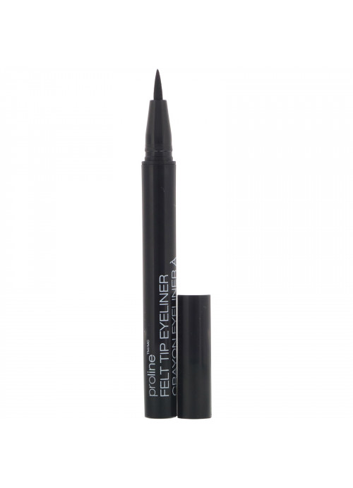 Wet n Wild, ProLine Felt Tip Eyeliner, Black, 0.017 oz (0.5 g)