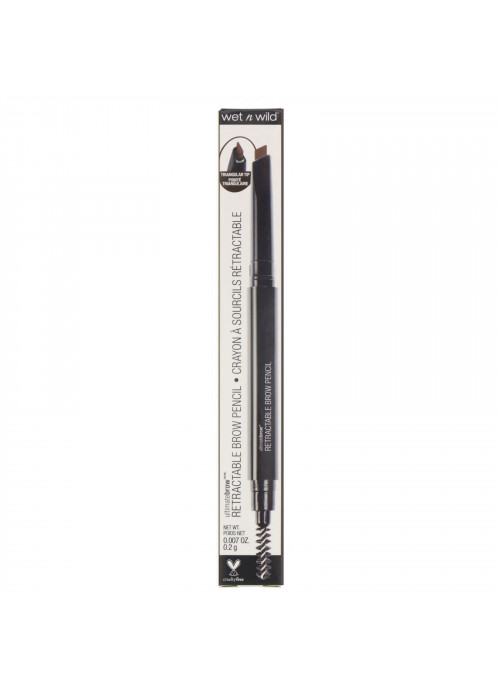 Wet n Wild, Ultimate Brow Retractable Brow Pencil, Medium Brown, 0.007 oz (0.2 g)