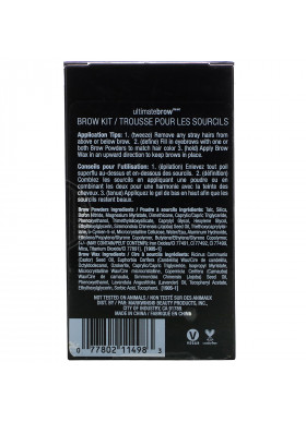 Wet n Wild, Ultimate Brow Set, Dark Brown, 0.09 oz (2.5 g)