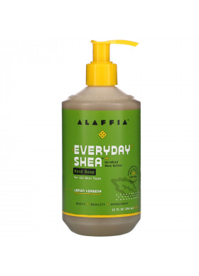 Alaffia, Everyday Shea, Hand Soap, Lemon Verbena, 12 fl oz (354 ml)