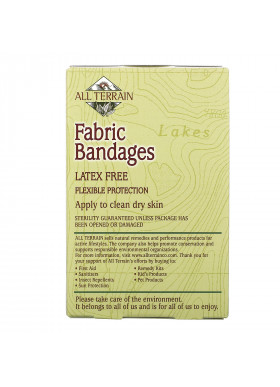All Terrain, Fabric Bandages, Latex Free, Assorted, 30 Count