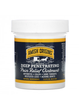 Amish Origins, Deep Penetrating, Pain Relief Ointment, 3.5 fl oz (99.22 g)