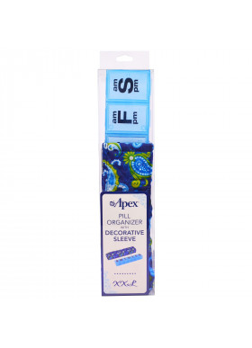 Apex, Pill Organizer with Decorative Sleeve, XXL, 1 Pill Organizer