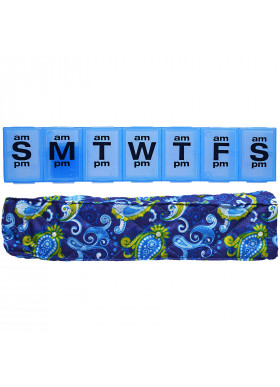 Apex, Pill Organizer with Decorative Sleeve, XXL, 1 Pill Organizer