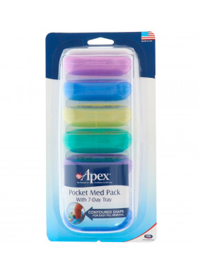 Apex, Pocket Med Pack with 7-Day Tray