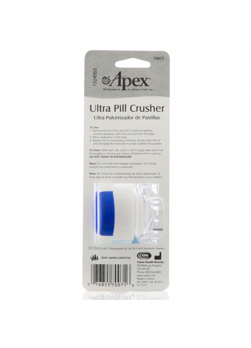 Apex, Ultra Pill Crusher