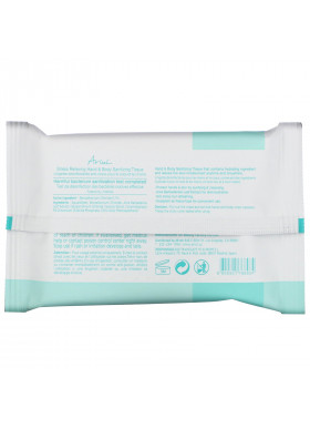 Ariul, Hand Sanitizing Wipes, 99.9% Efficacy, Aloe Vera, 15 Tissues