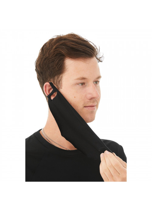 BELLA+CANVAS, Adult Daily Face Cover, Black, 1 Mask