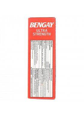 Bengay, Topical Analgesic Cream, Ultra Strength, 4 oz (113 g)