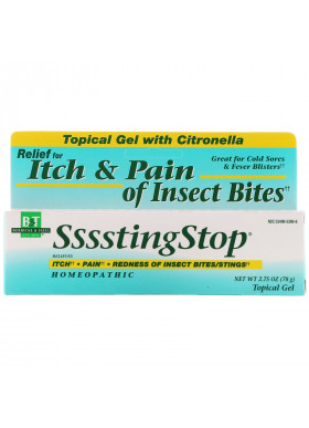 Boericke & Tafel, SssstingStop, Topical Gel with Citronella, 2.75 oz (78 g)