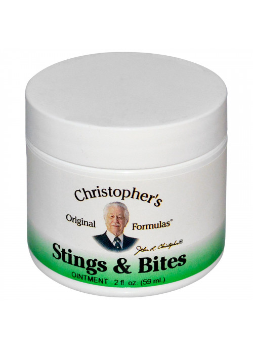 Christopher's Original Formulas, Stings & Bites, Ointment, 2 fl oz (59 ml)