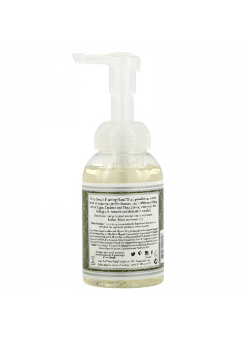 Deep Steep, Foaming Hand Wash, Rosemary - Mint, 8 fl oz (237ml)