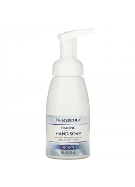 Dr. Mercola, Foaming Hand Soap, Unscented, 8 fl oz (236 ml)