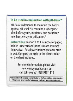 Enzymedica, pH-Strips, 16 Foot Single Roll Dispenser