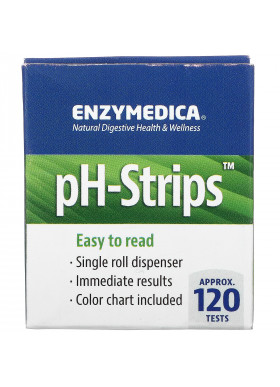 Enzymedica, pH-Strips, 16 Foot Single Roll Dispenser