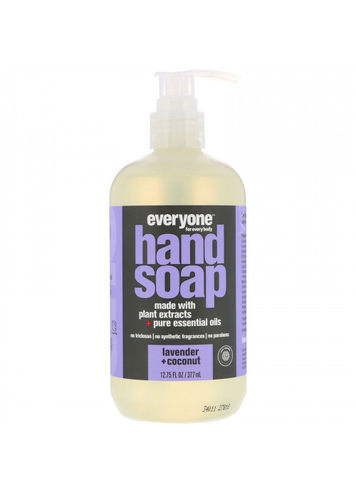 Everyone, Hand Soap, Lavender + Coconut, 12.75 fl oz (377 ml)