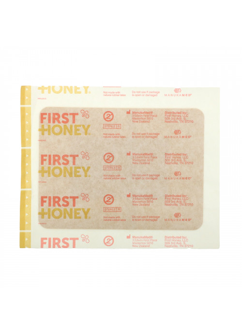 First Honey, Manuka Dressings, 6 Adhesive Bandages