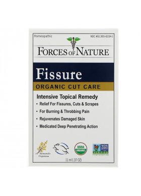 Forces of Nature, Fissure, Organic Cut Care, 0.37 oz (11 ml)