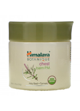 Himalaya, Botanique, Chest Balm P.M., 1.76 oz (50 g)