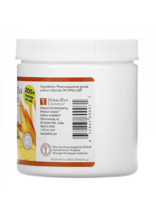 Himalayan Institute, Neti•Salt, Eco Refillable Jar, 12 oz (340.2 g)