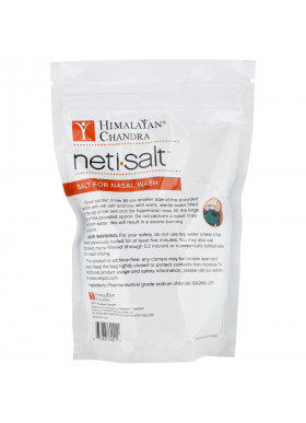 Himalayan Institute, Neti Salt, Salt for Nasal Wash, 1.5 lbs (680.3 g)