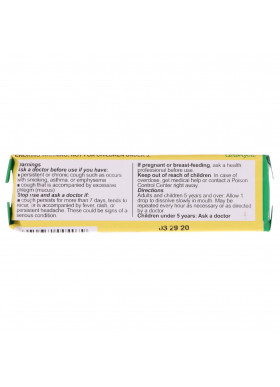 Honees, Honey Lemon Cough Drops , 9 Drops