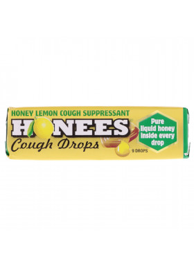 Honees, Honey Lemon Cough Drops , 9 Drops